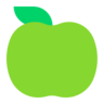 青苹果 Emoji 🍏 image - Microsoft Classic 2D style