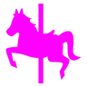 Cavalo de carrossel Emoji 🎠 image - Docomo style