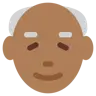 Old Man: Medium-Dark Skin Tone Emoji 👴🏾 image - Twitter / X (Twemoji) style