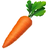 Carrot Emoji 🥕 image - Apple style