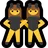 토끼 귀와 여자