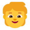 Niño Emoji 🧒 image - Microsoft Classic 2D style