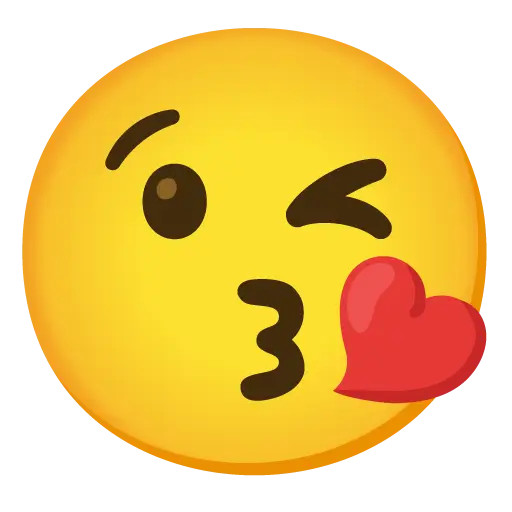 Face Blowing A Kiss