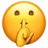 Shushing Face