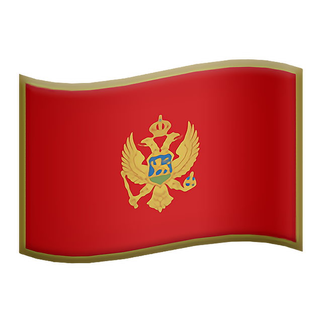 Flag: Montenegro