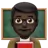 Man Teacher: Dark Skin Tone