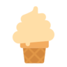 Helado suave Emoji 🍦 image - Microsoft Classic 2D style