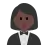 Woman In Tuxedo: Dark Skin Tone