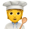 Cook Emoji 🧑‍🍳 image - Apple style