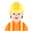 Construction Worker: Light Skin Tone