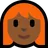 Woman: Medium-Dark Skin Tone, Red Hair