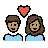 Couple With Heart: Medium Skin Tone