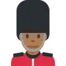 Man Guard: Medium-Dark Skin Tone Emoji 💂🏾‍♂️ image - Twitter / X (Twemoji) style