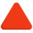 Triangolo rosso up-pointing