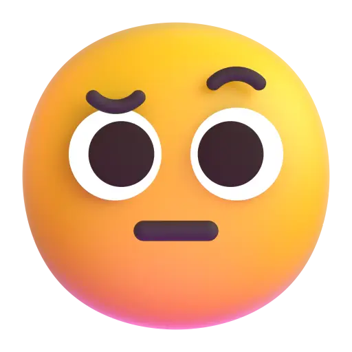 Face With Raised Eyebrow