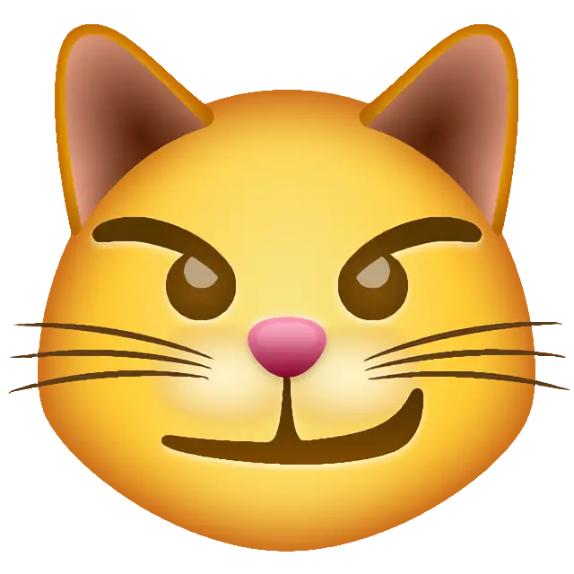 Cat With Wry Smile
