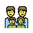 Family: Man, Man, Girl, Boy