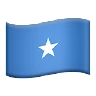 Flag: Somalia Emoji 🇸🇴 image - Apple style