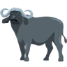 Búfalo de agua Emoji 🐃 image - Facebook Messenger (2016) style