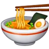 蒸碗 Emoji 🍜 image - Samsung style