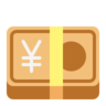 Yen işareti olan banknot Emoji 💴 image - Microsoft Classic 2D style