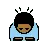 Man Bowing: Medium-Dark Skin Tone