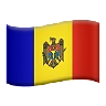 Flag: Moldova Emoji 🇲🇩 image - Apple style