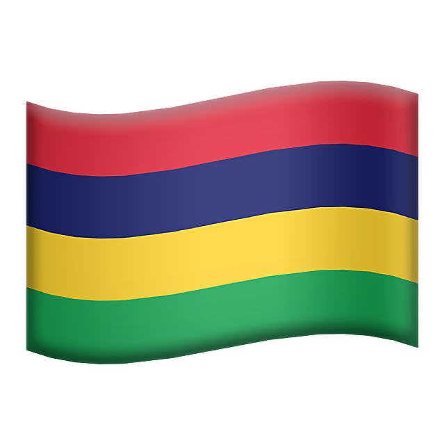 Flag: Mauritius
