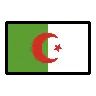 Flag: Algeria Emoji 🇩🇿 image - OpenMoji style