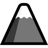 Mount Fuji Emoji 🗻 image - Microsoft Windows 10 Segoe UI Emoji style