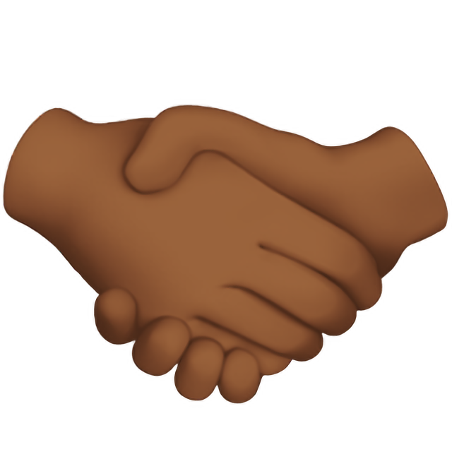Handshake: Medium-Dark Skin Tone