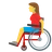 Woman In Manual Wheelchair