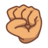 Raised Fist: Medium Skin Tone