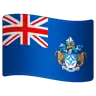 Flag: Tristan Da Cunha Emoji 🇹🇦 image - WhatsApp style