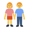 Hombre y mujer tomados de la mano Emoji 👫 image - Tossface style