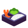 便当 Emoji 🍱 image - Microsoft Classic 2D style