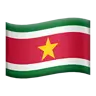 Flag: Suriname Emoji 🇸🇷 image - Apple style