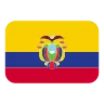 Flag: Ecuador Emoji 🇪🇨 image - Tossface style
