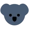Koala Emoji 🐨 image - Tossface style