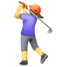 Woman Golfing Emoji 🏌️‍♀️ image - Samsung style