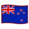 Flag: New Zealand Emoji 🇳🇿 image - Emojidex style