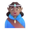 Man Elf: Medium Skin Tone Emoji 🧝🏽‍♂️ image - Microsoft 3D Fluent style