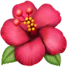 Hibiscus Emoji 🌺 image - Apple style