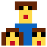 Family: Man, Girl, Boy Emoji 👨‍👧‍👦 image - SerenityOS style
