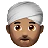 Man Wearing Turban: Medium Skin Tone