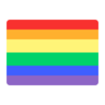 Rainbow Flag Emoji 🏳️‍🌈 image - Microsoft Classic 2D style