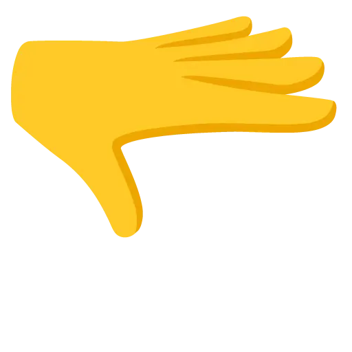 Palm Down Hand