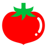 Emoji Roșie 🍅 image - Docomo style