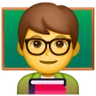 Man Teacher Emoji 👨‍🏫 image - Samsung style