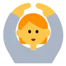 Person Gesturing Ok Emoji 🙆 image - Tossface style